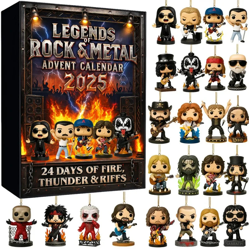 Ημερολόγιο Advent των Rock Legends για το 2025-GR