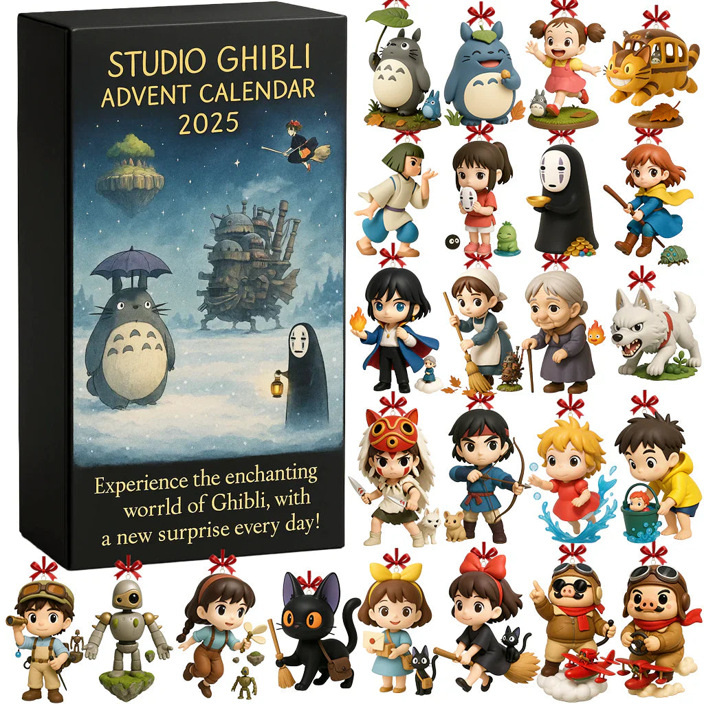 Γλυπτό 3D – Ημερολόγιο Advent του Studio Ghibli Classic Anime 2025-GR