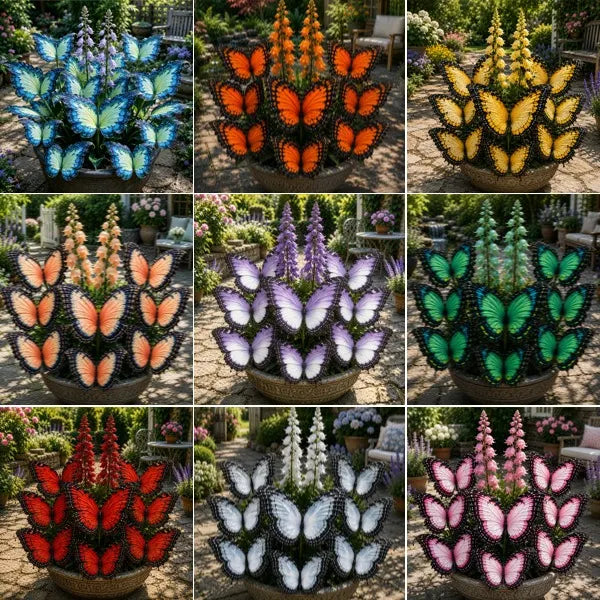 🦋 Bulbos de Hosta Jardín de Mariposas - 🌸Una hosta que parece un jardín lleno de mariposas-ES