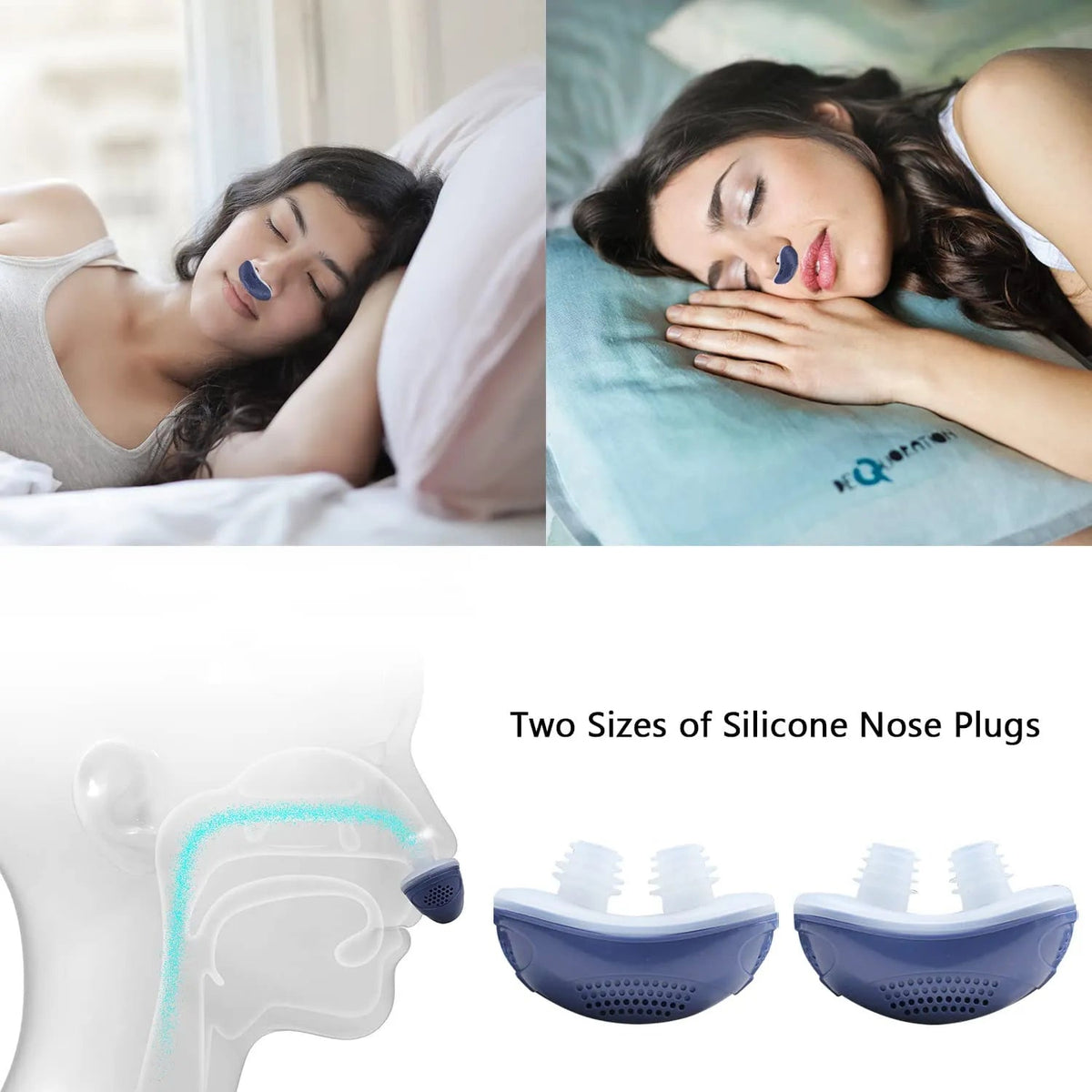 Jauns mini CPAP aparāts bez šļūtenes, bez maskas, pretkrākšanas ventilators-LV