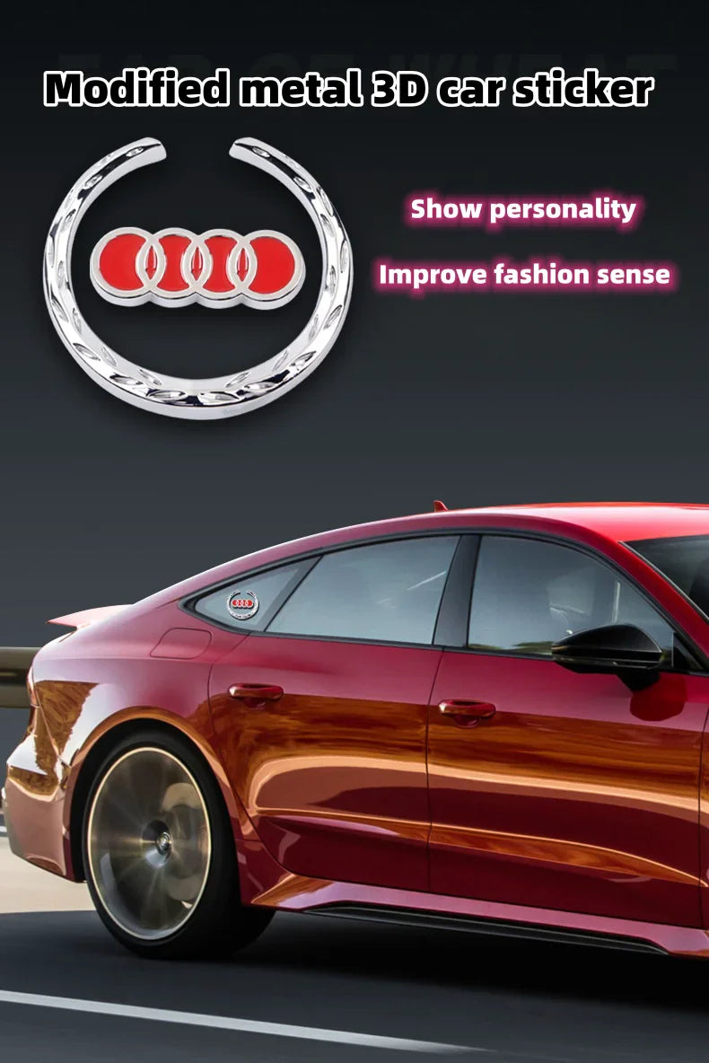Specialus 3D metalinis lipdukas modifikuotam automobiliui-LT