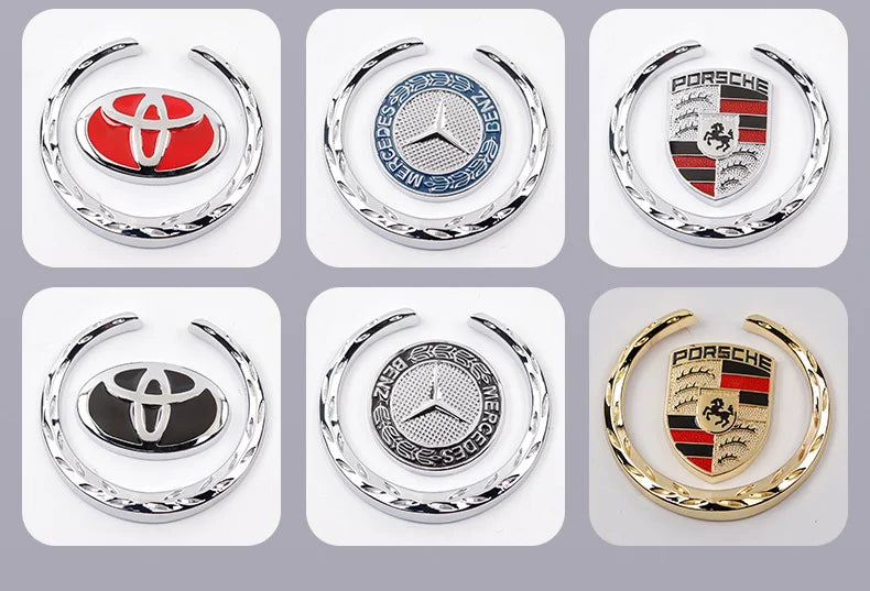 Specialus 3D metalinis lipdukas modifikuotam automobiliui-LT