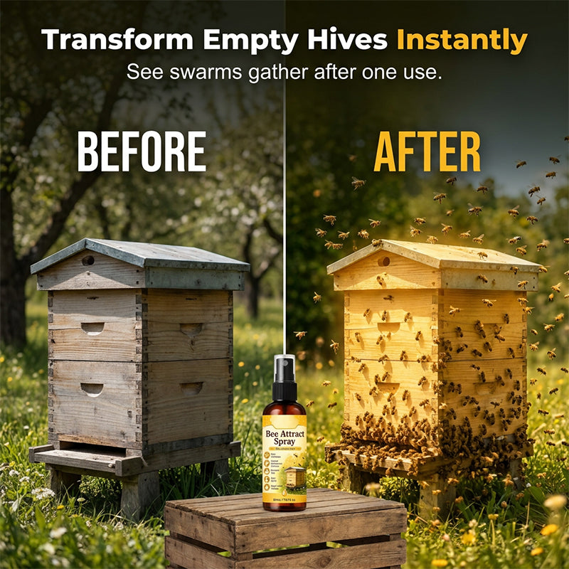 🍯🐝 Sprej na prilákanie včiel | Pomáha prilákať roje včiel do úľa a zvyšuje účinnosť prilákania včiel! Prilákanie včiel je jednoduchšie! 🏡-SK