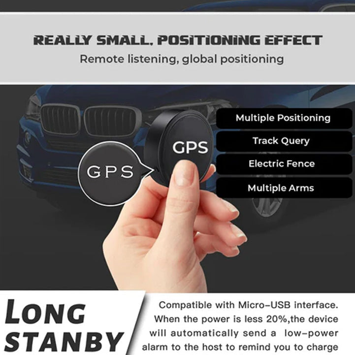 Nadograđeno 2026.✨ Lyseemin™ EasyFind Mini magnetski GPS lokator-HR