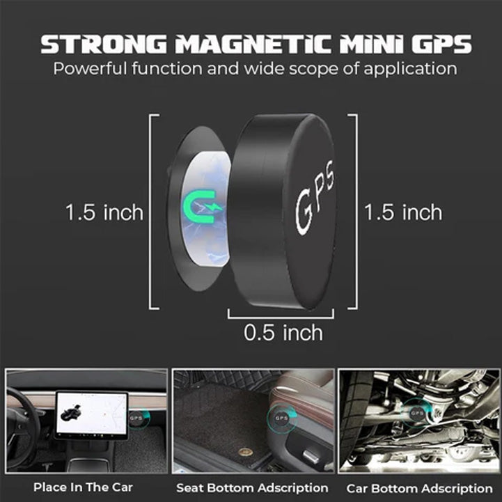 Nadograđeno 2026.✨ Lyseemin™ EasyFind Mini magnetski GPS lokator-HR