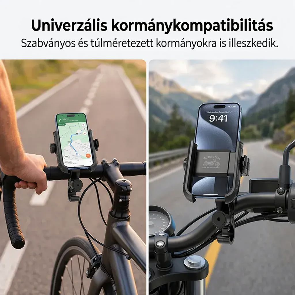 🚲✨ Držalo za telefon za hitro montažo na kolo 🛡️-SI