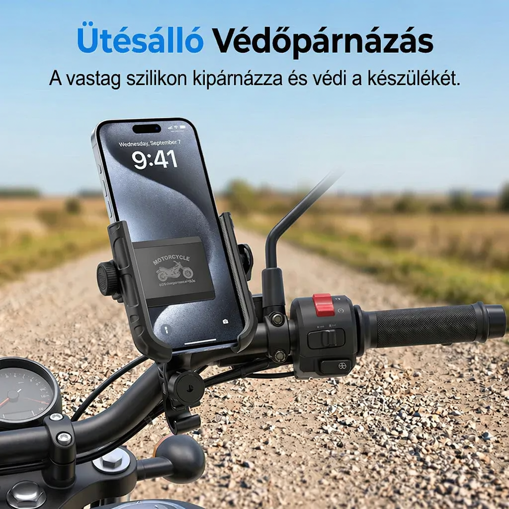 🚲✨ Držalo za telefon za hitro montažo na kolo 🛡️-SI