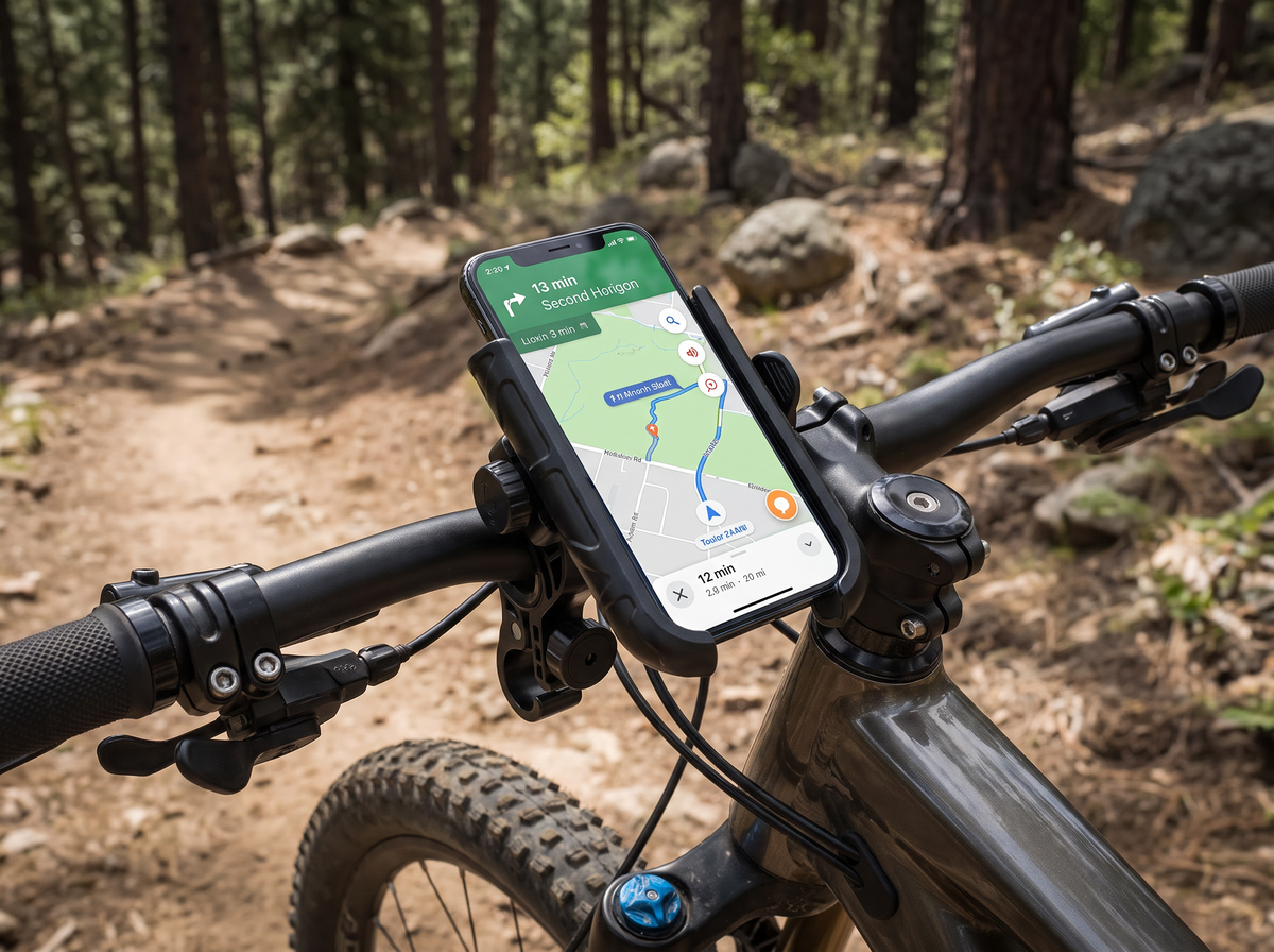 🚲✨ Držalo za telefon za hitro montažo na kolo 🛡️-SI