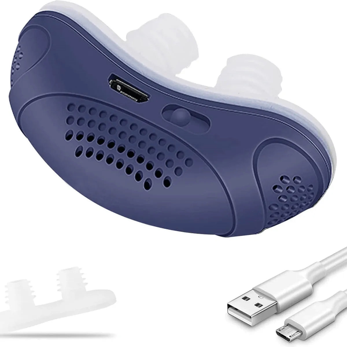Jauns mini CPAP aparāts bez šļūtenes, bez maskas, pretkrākšanas ventilators-LV