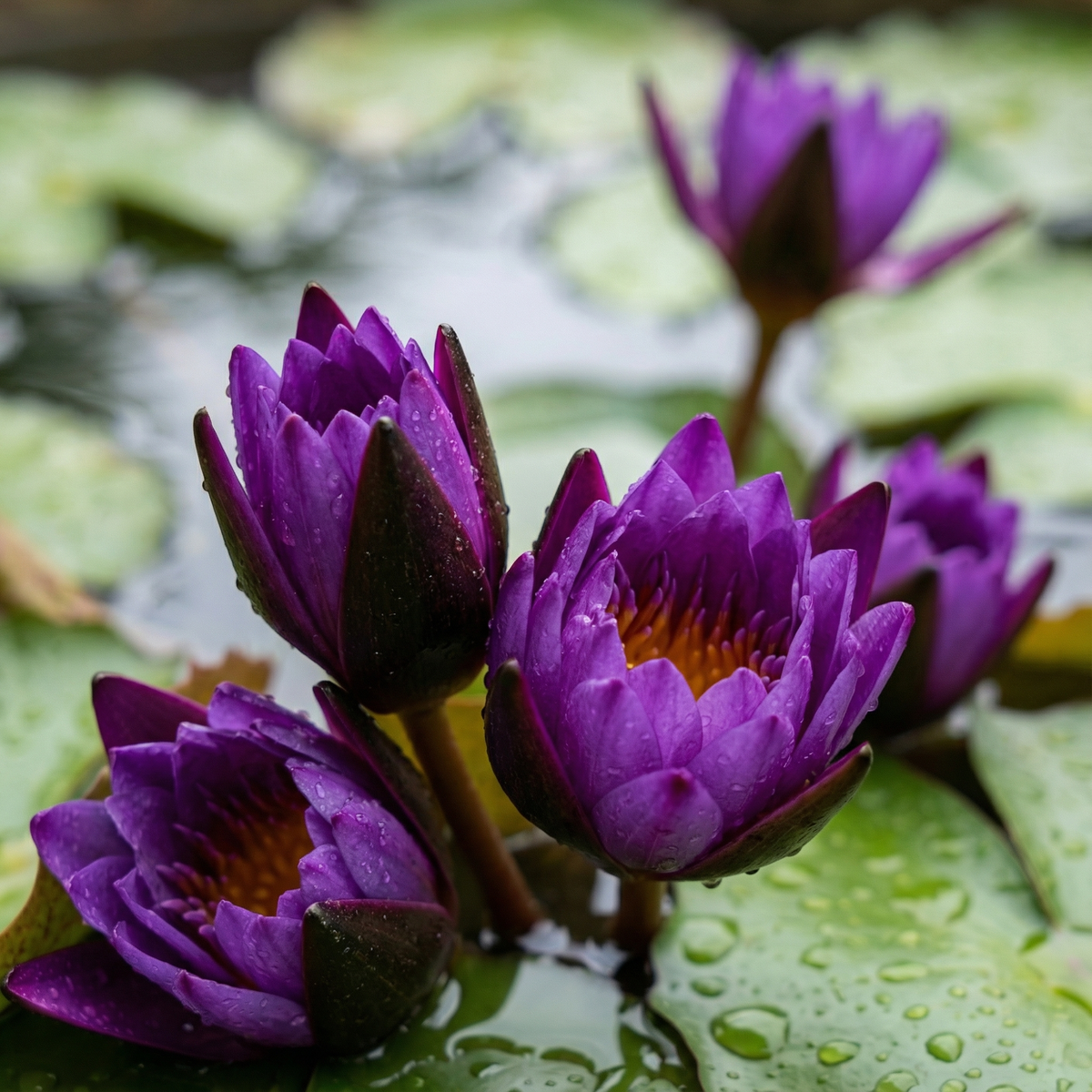 💮Σπόροι Midnight Purple Lotus-GR