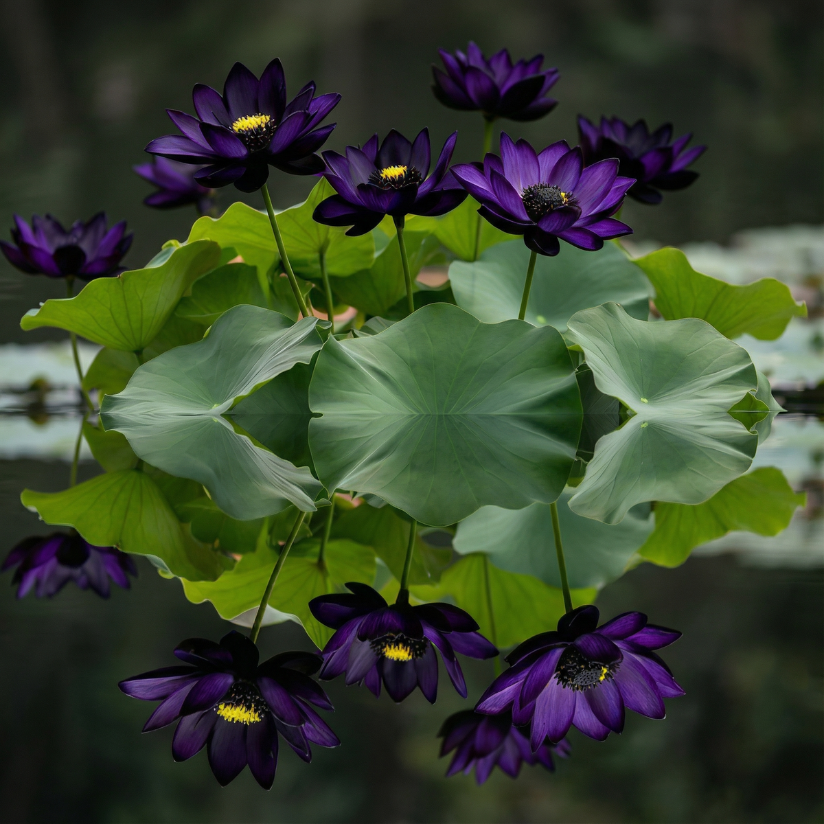 💮Σπόροι Midnight Purple Lotus-GR