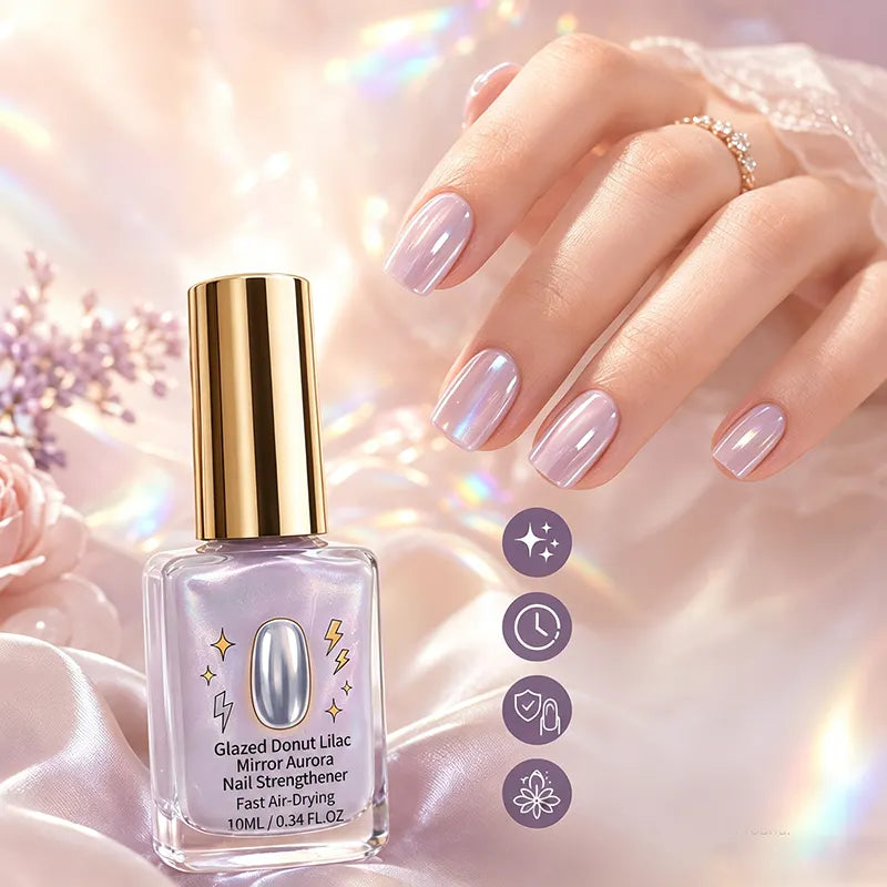 📢📢¡Compra 2 y llévate 1 gratis! ⏰ Acondicionador de uñas con brillo lila