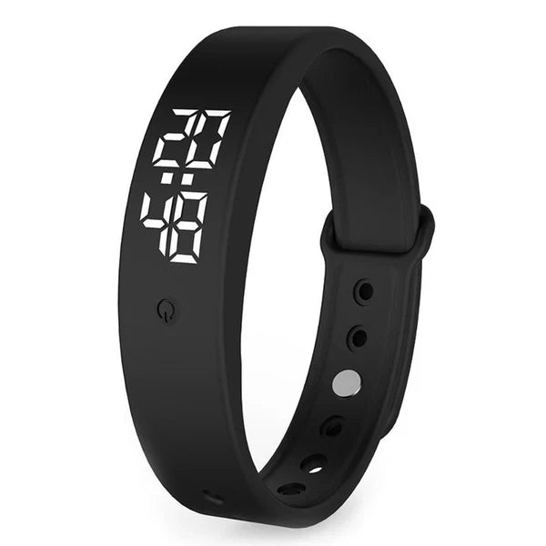 ⌚ ¡AHORA CON UN 50 % DE DESCUENTO! ❤️ Pulsera inteligente de salud: monitor de actividad física, monitor de frecuencia cardíaca y podómetro 🏃-ES