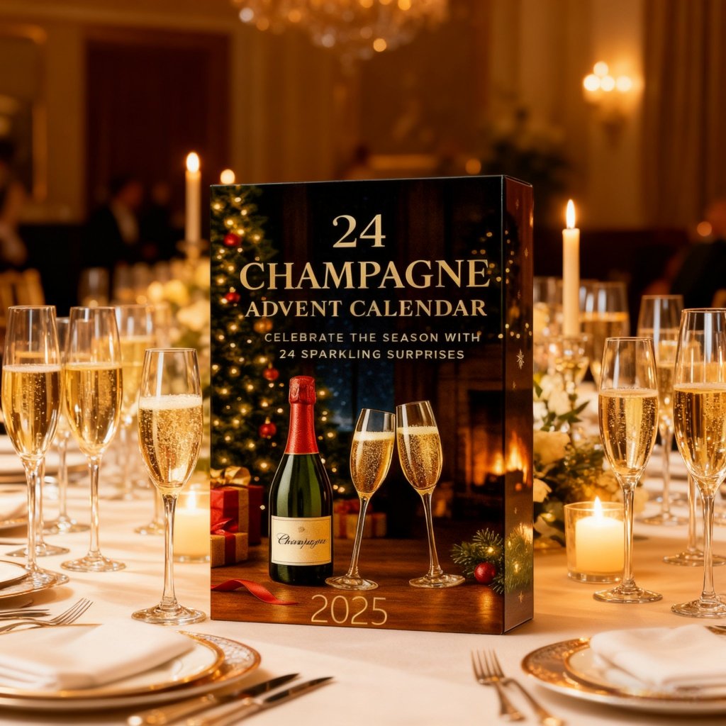 🔥Último día de 50% de descuento - 🥂Calendario de Adviento de Champán 2025🎄-ES