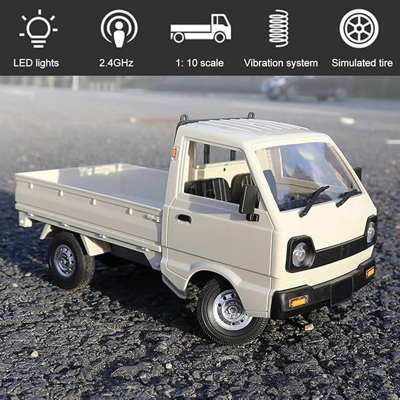 🔥🎁 Camión de contenedores de juguete recargable y con control remoto 🎮🚚-ES