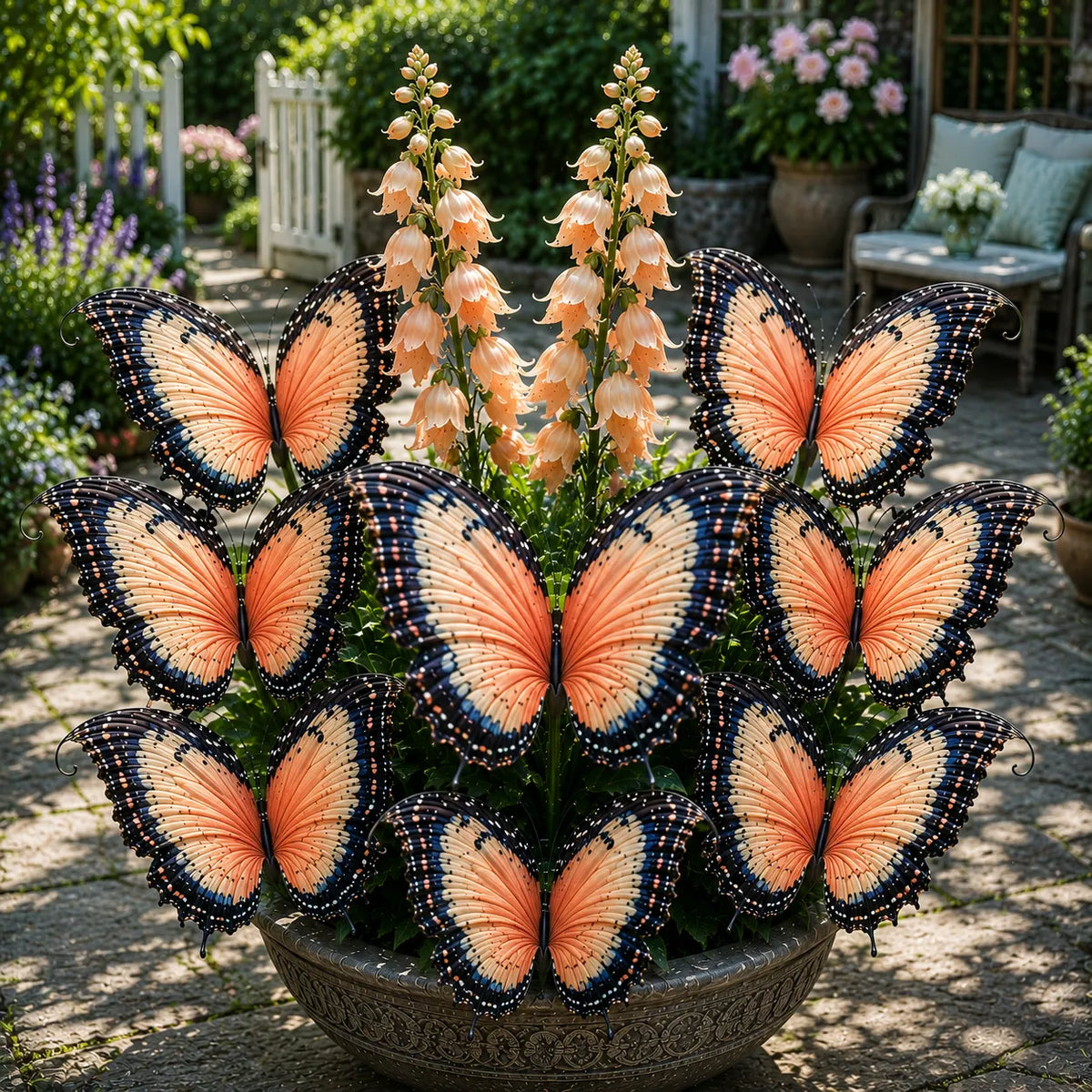 🦋 Bulbos de Hosta Jardín de Mariposas - 🌸Una hosta que parece un jardín lleno de mariposas-ES