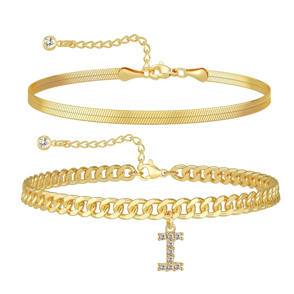 📿✨ Ogrlica s črkami - vodoodporna, hipoalergena, popolno darilo!-SI
