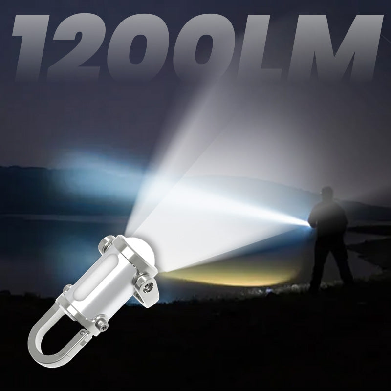 Svjetiljka za ključeve od 1200 lm, super svijetla, vodootporna, minijaturna-HR