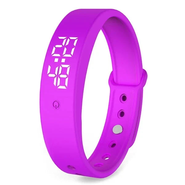 ⌚ ¡AHORA CON UN 50 % DE DESCUENTO! ❤️ Pulsera inteligente de salud: monitor de actividad física, monitor de frecuencia cardíaca y podómetro 🏃-ES
