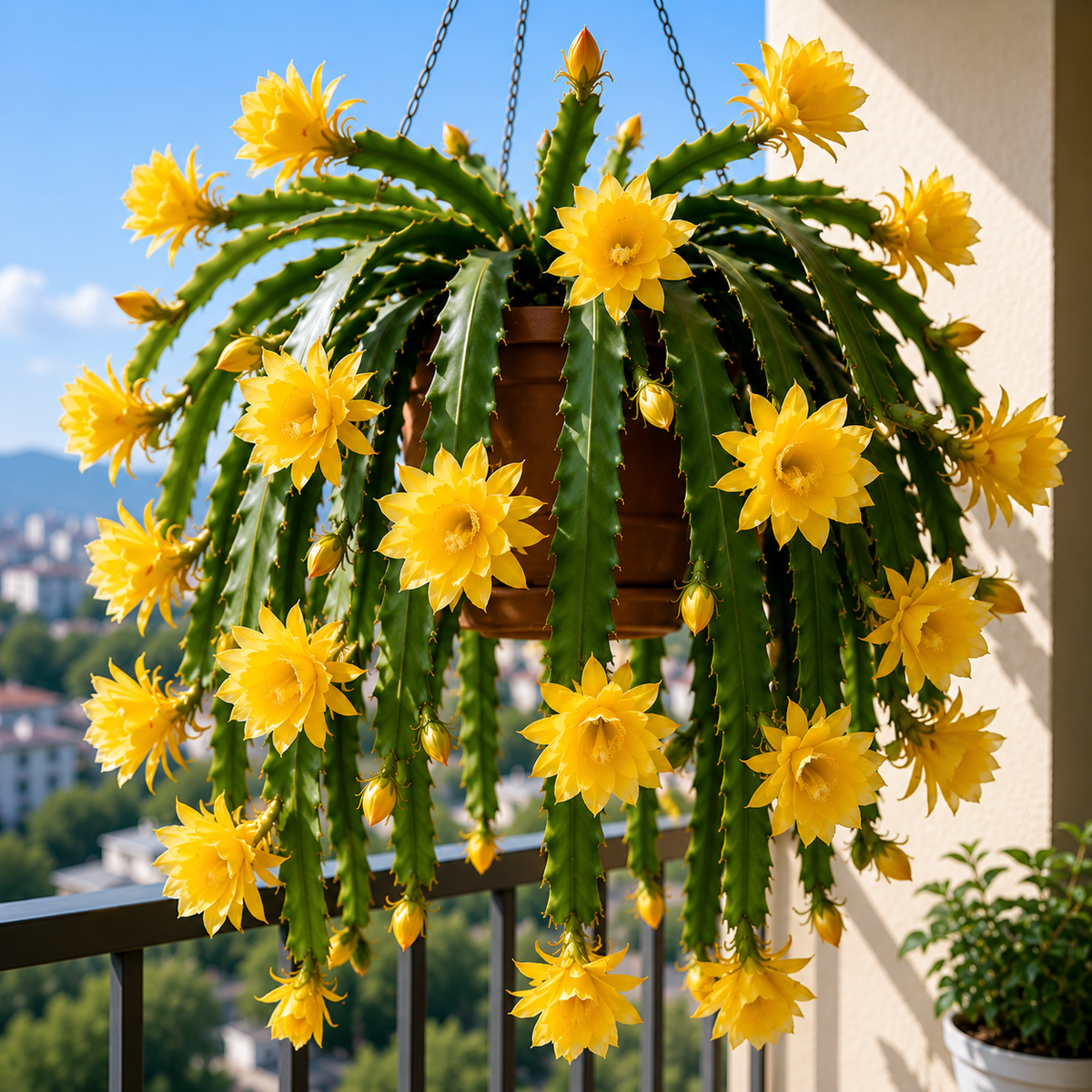 💫 Retas Epiphyllum orchidėjinis kaktusas 🌸 Reta gėlė, kuria visi sustoja pasigrožėti-LT