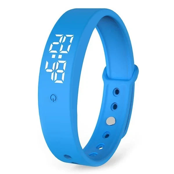 ⌚ ¡AHORA CON UN 50 % DE DESCUENTO! ❤️ Pulsera inteligente de salud: monitor de actividad física, monitor de frecuencia cardíaca y podómetro 🏃-ES