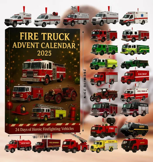 🚒🔥ΗΜΕΡΟΛΟΓΙΟ ΠΡΟΕΛΕΥΣΗΣ ΠΥΡΟΣΒΕΣΤΙΚΟΥ ΟΧΗΜΑΤΟΣ 2025🎁🌲-GR