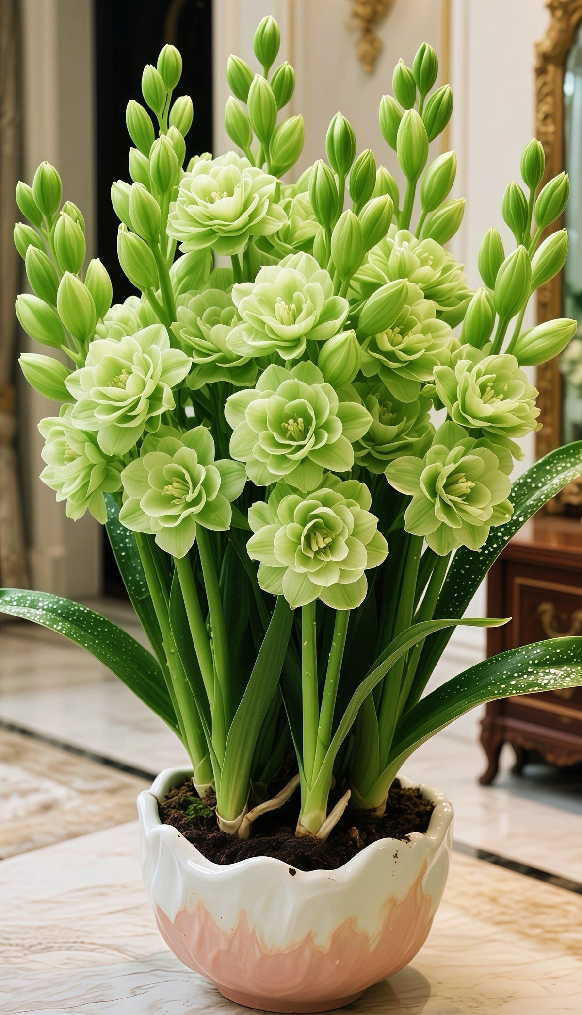 🌼 Dvojne čebulice tuberoze – živahen vonj za vaš vrt-SI
