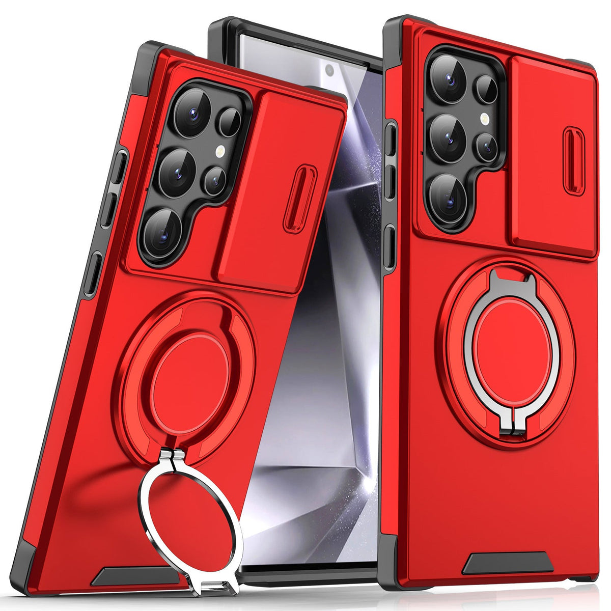 📱Measureable Premium Armor maska s postoljem za Samsung Galaxy S seriju-HR