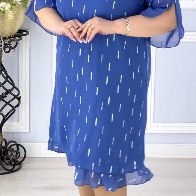 Vestidos estampados sueltos, ligeros, elegantes y encantadores.-ES