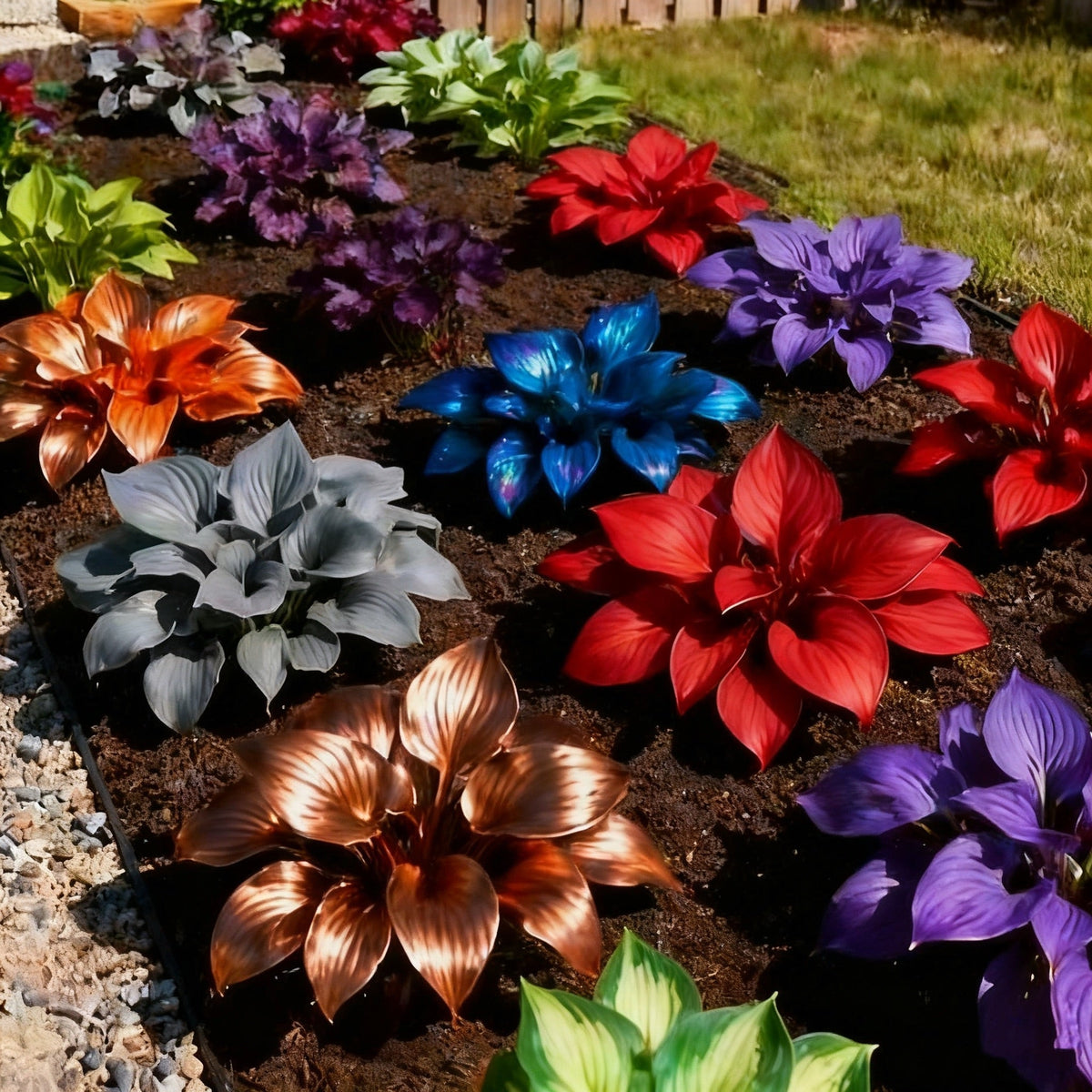 🌼 Semillas mixtas de hosta: Un toque de color para cada estación.-ES