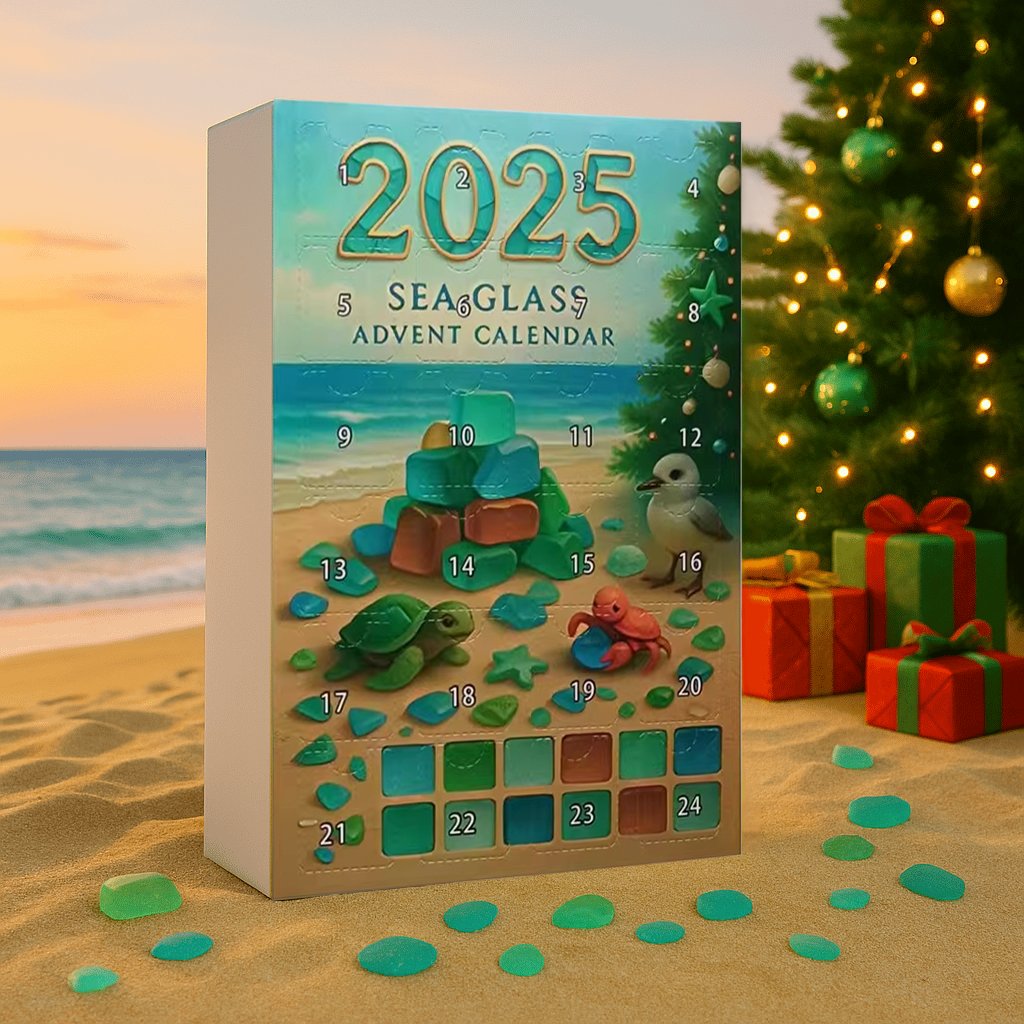 🌊✨Calendario de Adviento acrílico con efecto de árbol de Navidad 🎄❄️-ES