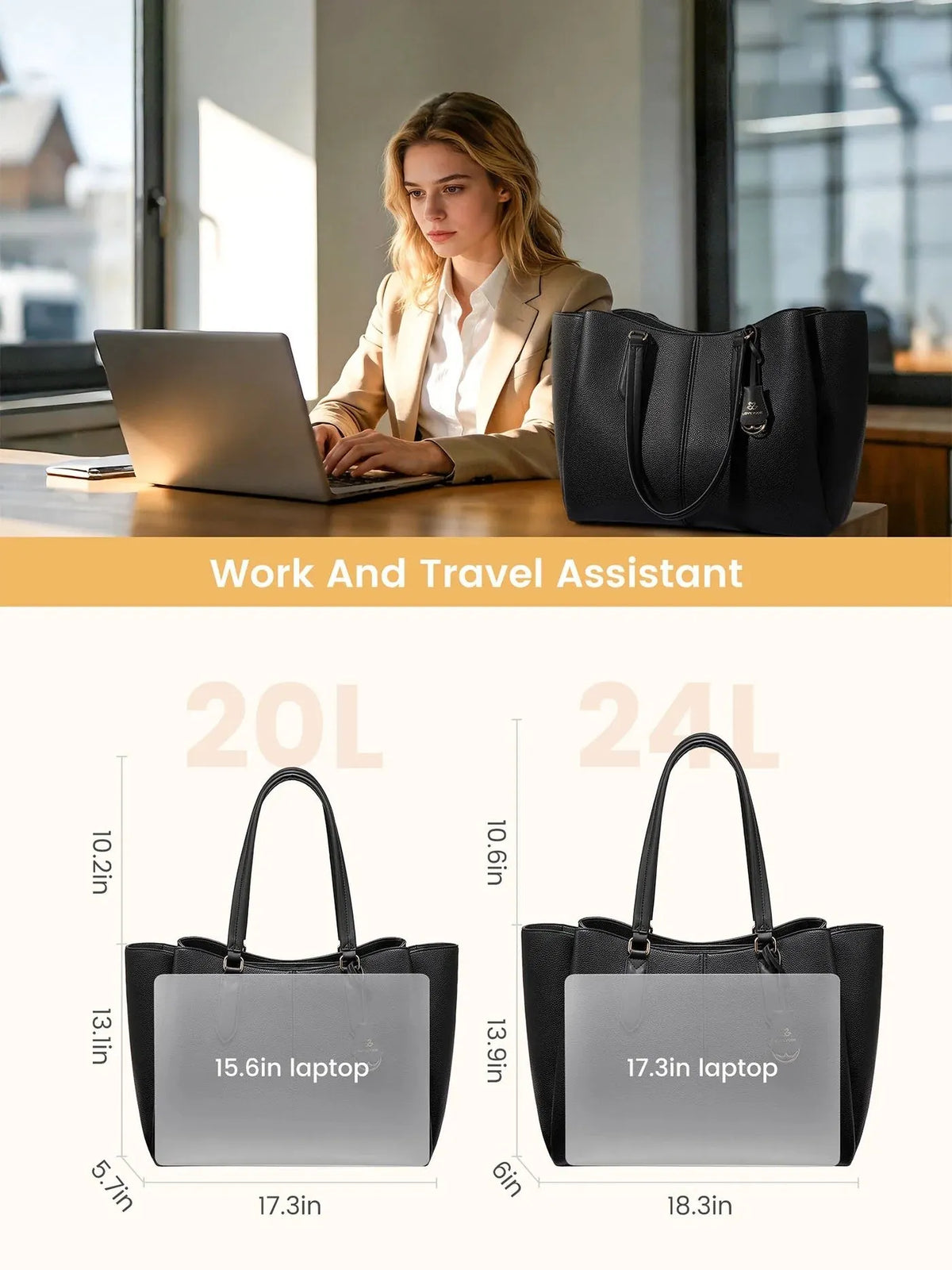 💼Torba za prijenosno računalo – trostruki pretinac, odgovara prijenosnim računalima od 15,6" i 17,3"-HR