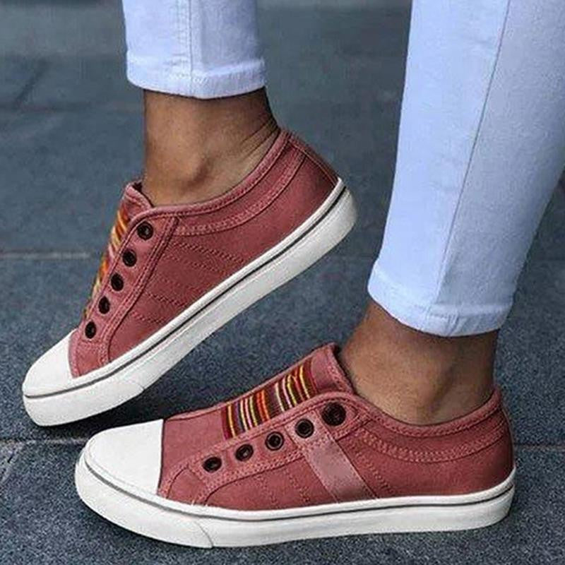 Nové letné ortopedické topánky 2025 Vintage Denim Slip On-SK