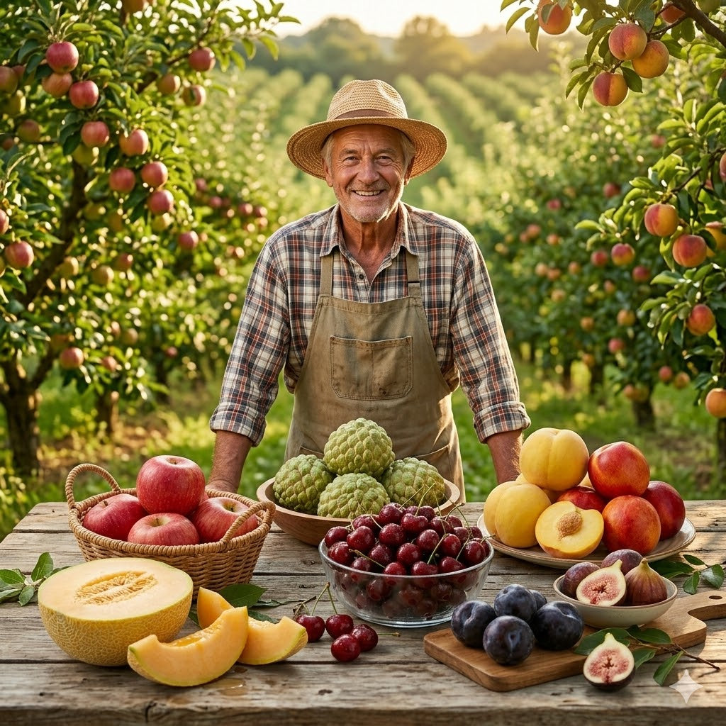 🍃 Serija Heirloom Manor: Set od 13 odabranih sjemenki voća (bez GMO-a) 🌳 – Najprodavaniji proizvod-HR