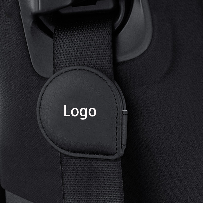 „LuxeHold“ saugos diržo reguliatorius – aukščiausios kokybės jaučio odos ir logotipo suasmeninimas-LT