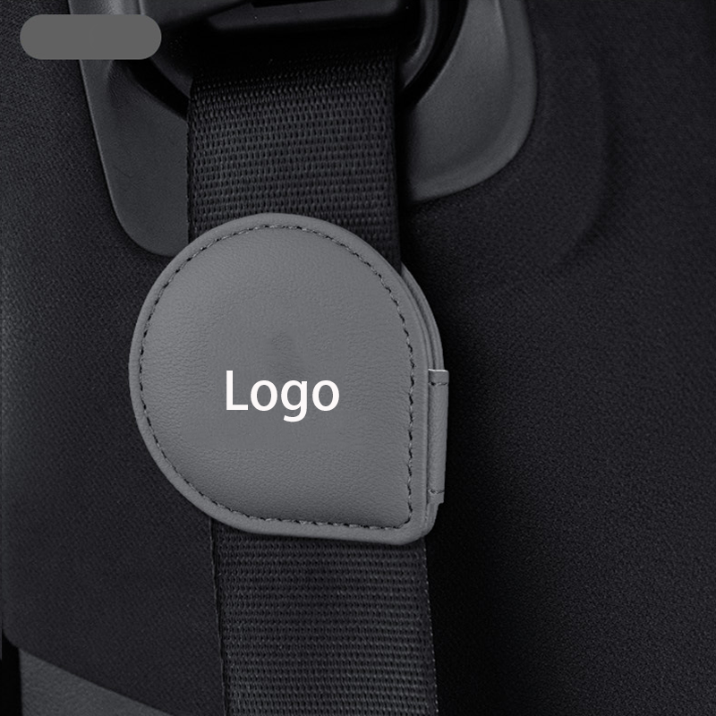 „LuxeHold“ saugos diržo reguliatorius – aukščiausios kokybės jaučio odos ir logotipo suasmeninimas-LT
