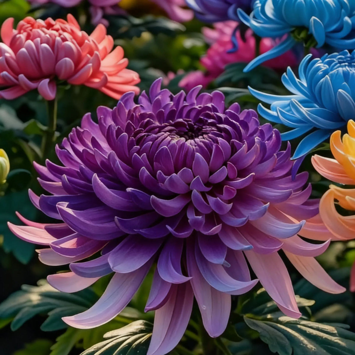 🌸Semillas de peonía de flor de crisantemo-ES