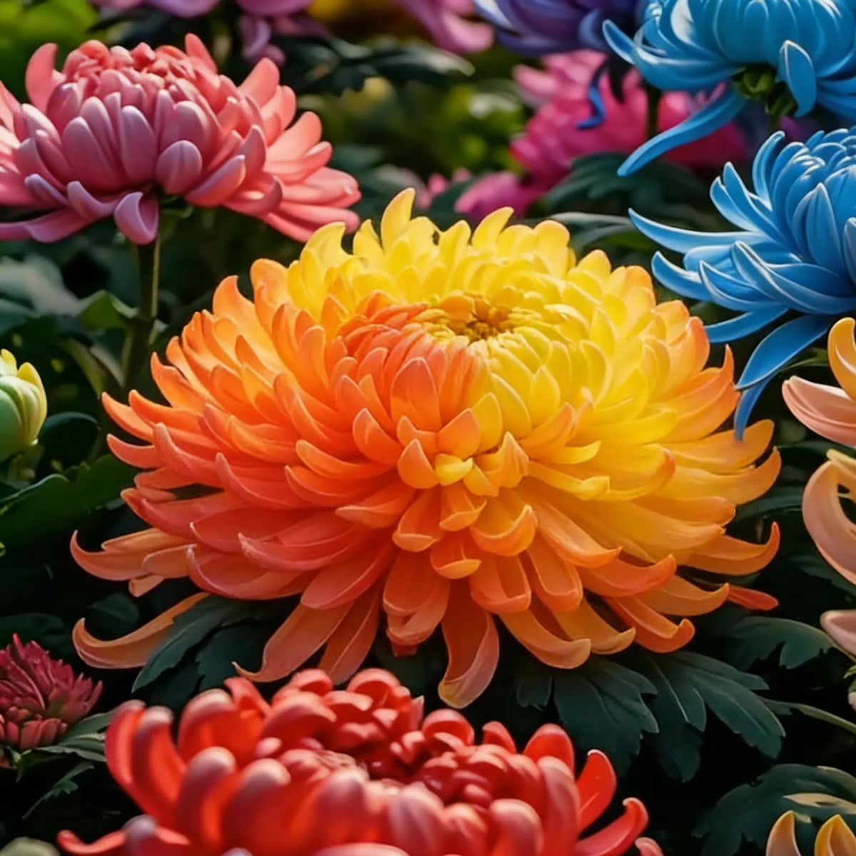 🌸Semillas de peonía de flor de crisantemo-ES