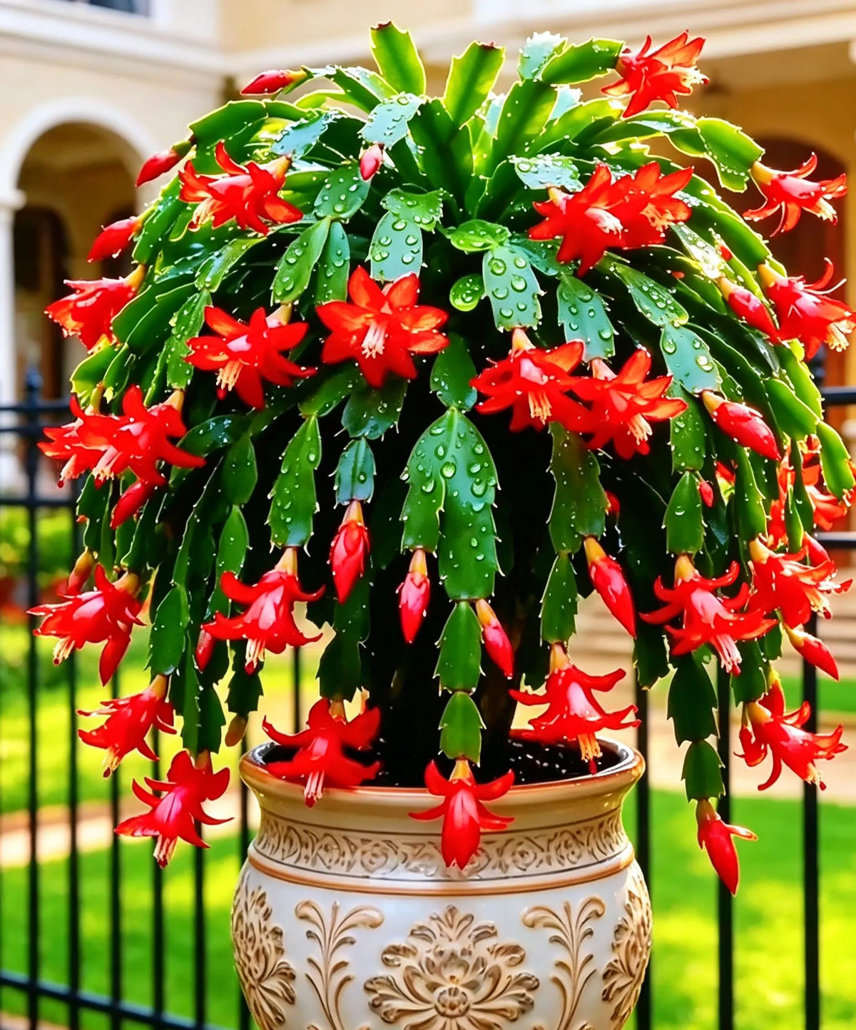 🦀 Bulbos de Schlumbergera de colores variados: flores de fácil cuidado en todos los tonos, incluso en invierno ❄️🌈-ES