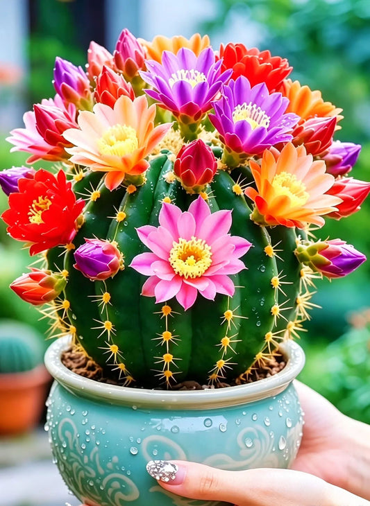 🌵 ¡Conoce a tu nuevo mejor amigo: el cactus Gymnocalycium baldianum! 💕-ES