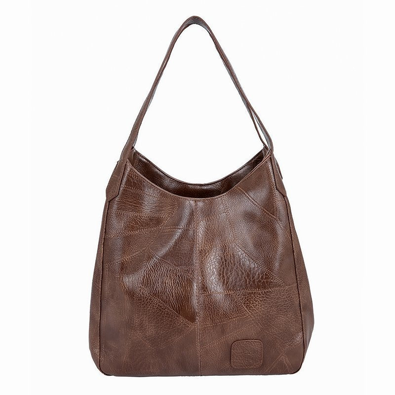 【🎊2025】Nuevos productos】👜Bolsos de hombro vintage de cuero suave de gran capacidad para mujer-ES