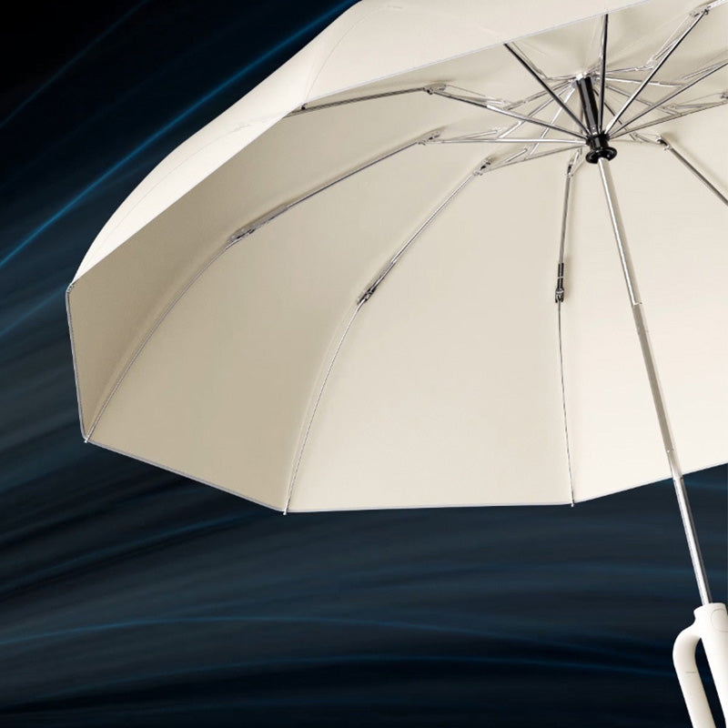 ☂️✨ Skėtis su šviesą atspindinčiomis juostomis! Atvirkštinis išsiplėtimas ir susitraukimas be vandens purslų, geras matomumas tamsoje-LT