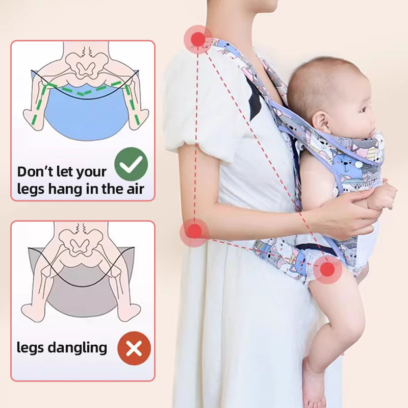Portabebés multifuncional con dos correas para los hombros.-ES