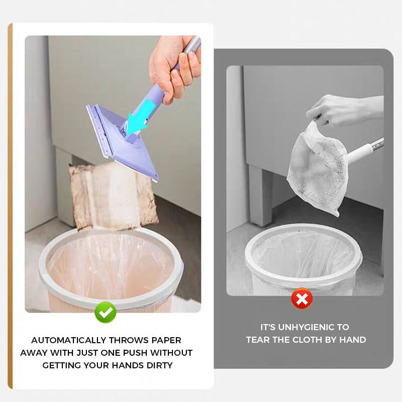 ✨Mini mop cu schimbare automată a mopului-ES