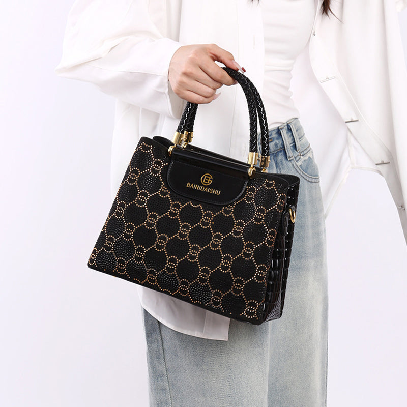 🔥Bolso de mujer de lujo con 3 compartimentos y correas-ES