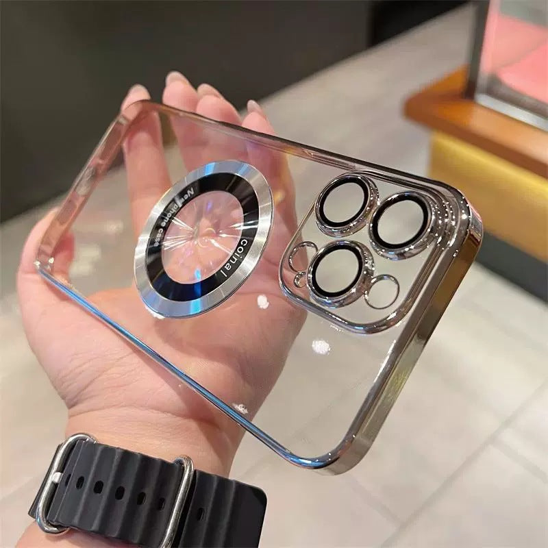 ✨Funda magnética transparente para iPhone-ES