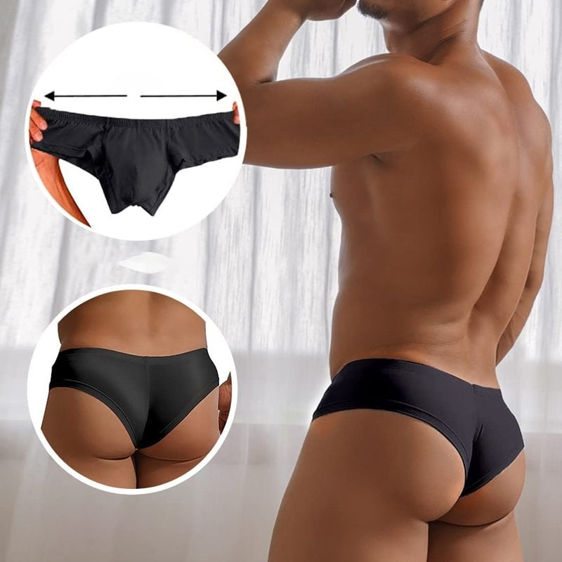 🩲Pantalones transpirables para hombre en color liso con tiro bajo-ES