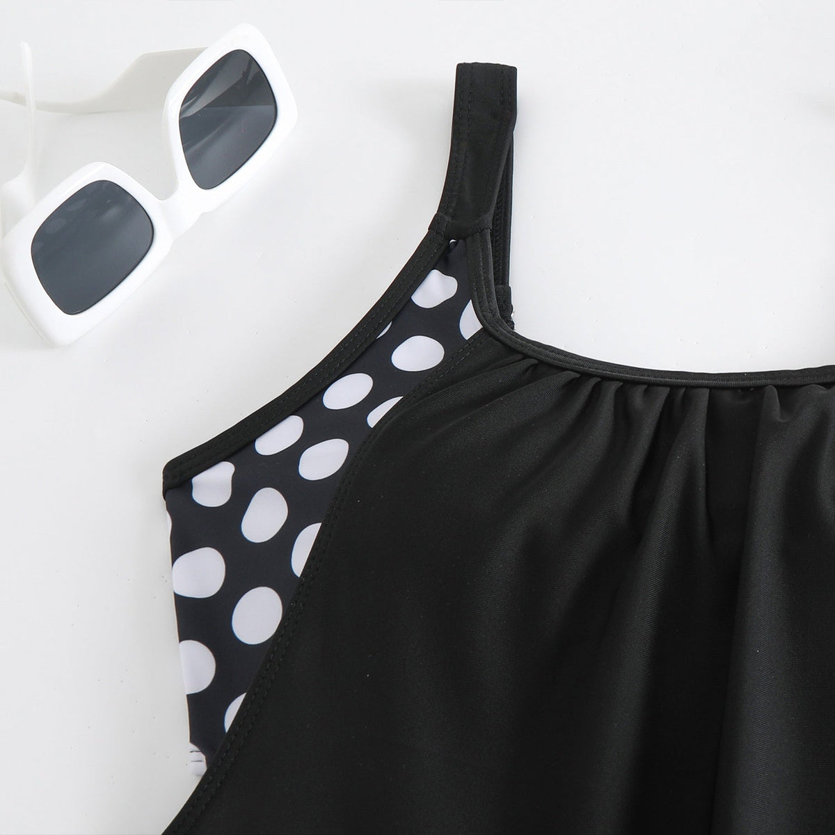 Traje de baño de dos piezas de lunares para mujer ✨-ES