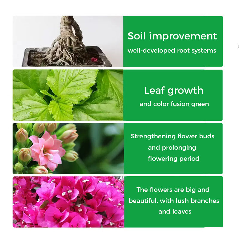 🌱Prašek za pospeševanje cvetenja | Hitra rast korenin + večji cvetovi!🌸-SI
