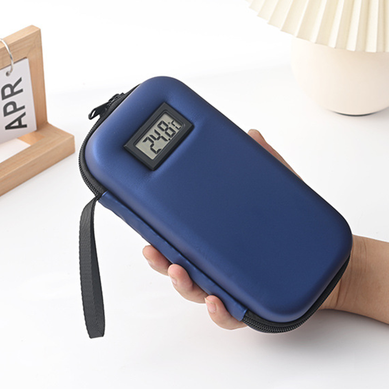 🔥Potovalna škatlica za inzulin s prikazom temperature-SI